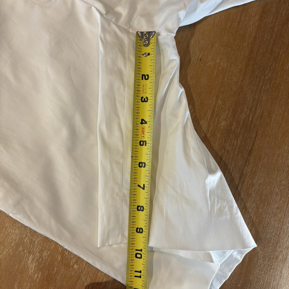 Brooks Brothers Bermuda Shorts Women 10 Country Club White Tennis Prep Lined 9in - Picture 11 of 16